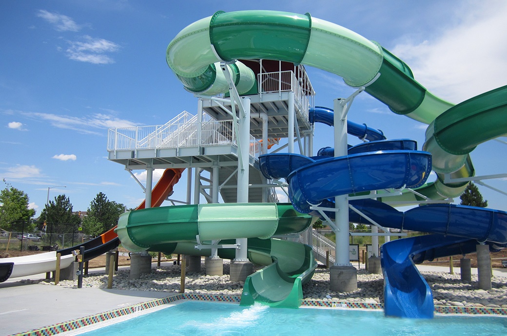 Pool Sider, Paradice Island at Pioneer Park, Commerce City, USA