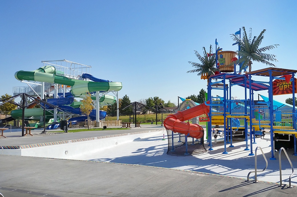 Overview, Paradice Island at Pioneer Park, Commerce City, USA