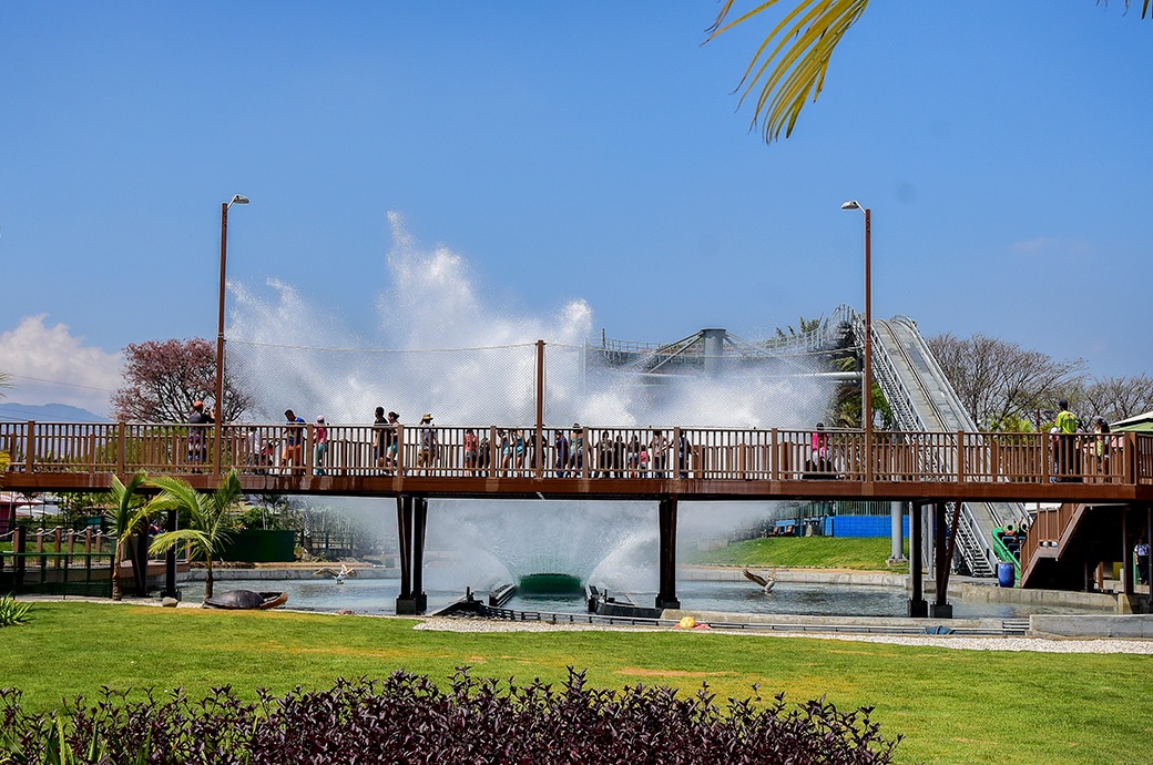 Shoot the Chute, Parque Diversiones, Costa Rica