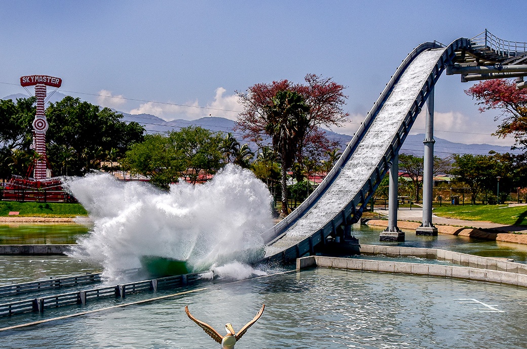 Shoot the Chute, Parque Diversiones, Costa Rica