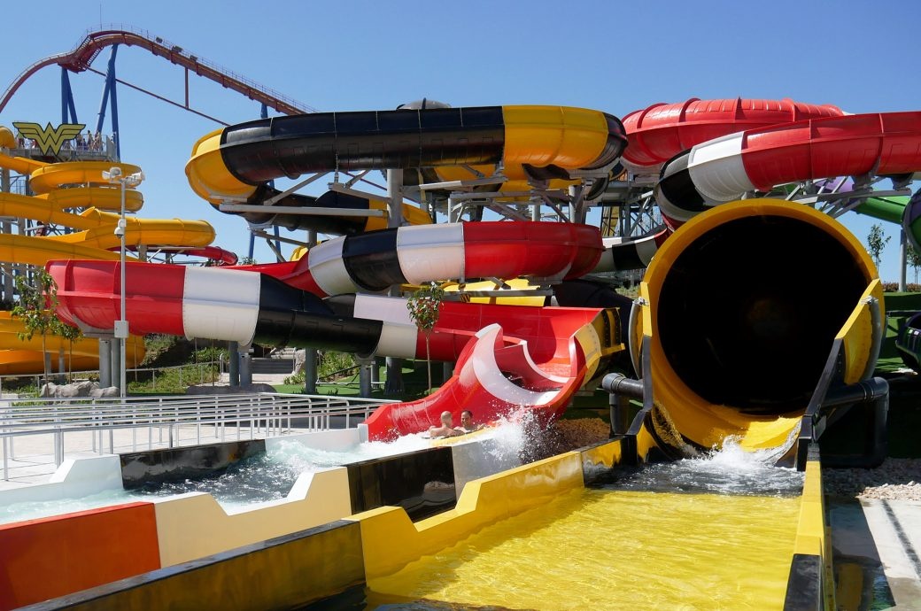 AquaSphere + Rattler Fusion, Parque Warner Beach, Madrid, Spain