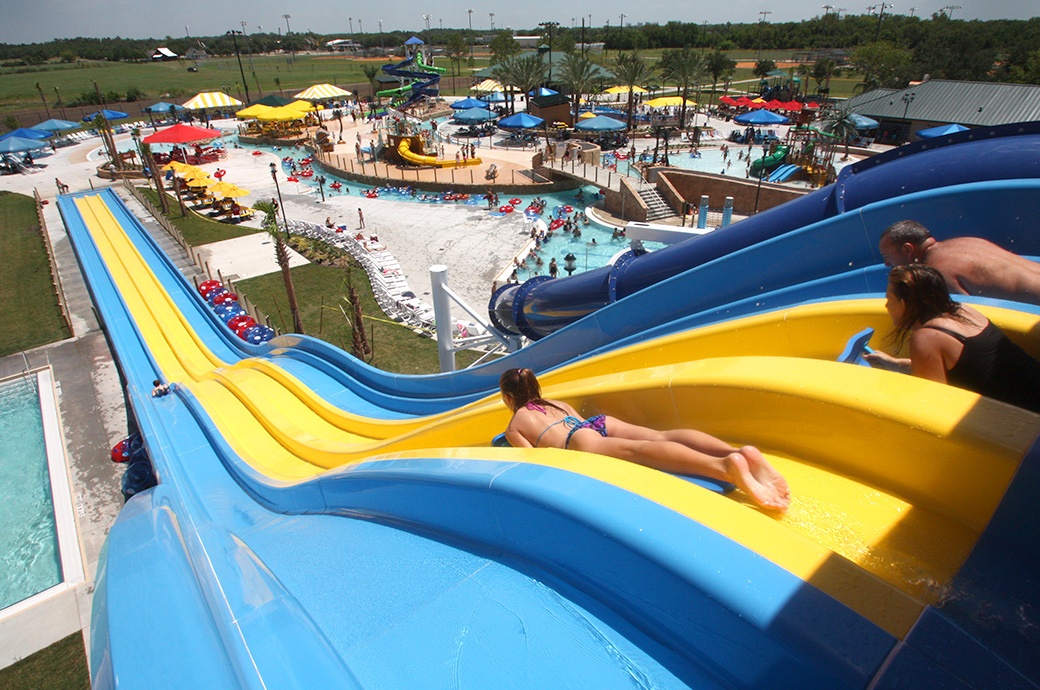 Mat Racer, Pirates Bay Waterpark, Baytown, USA