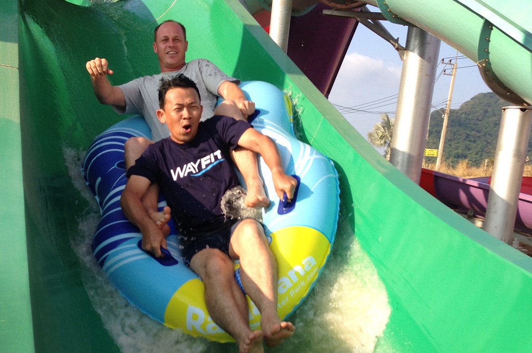 Inner Tube Slide, RamaYana Waterpark, Thailand