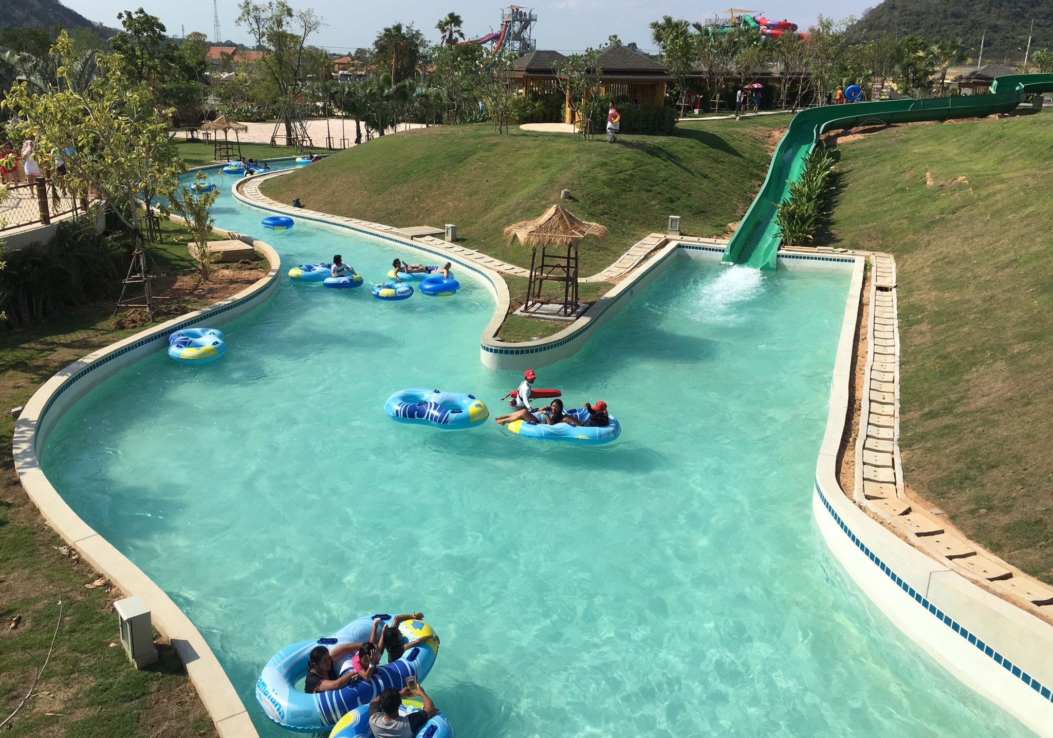 Wave River, RamaYana Waterpark, Thailand