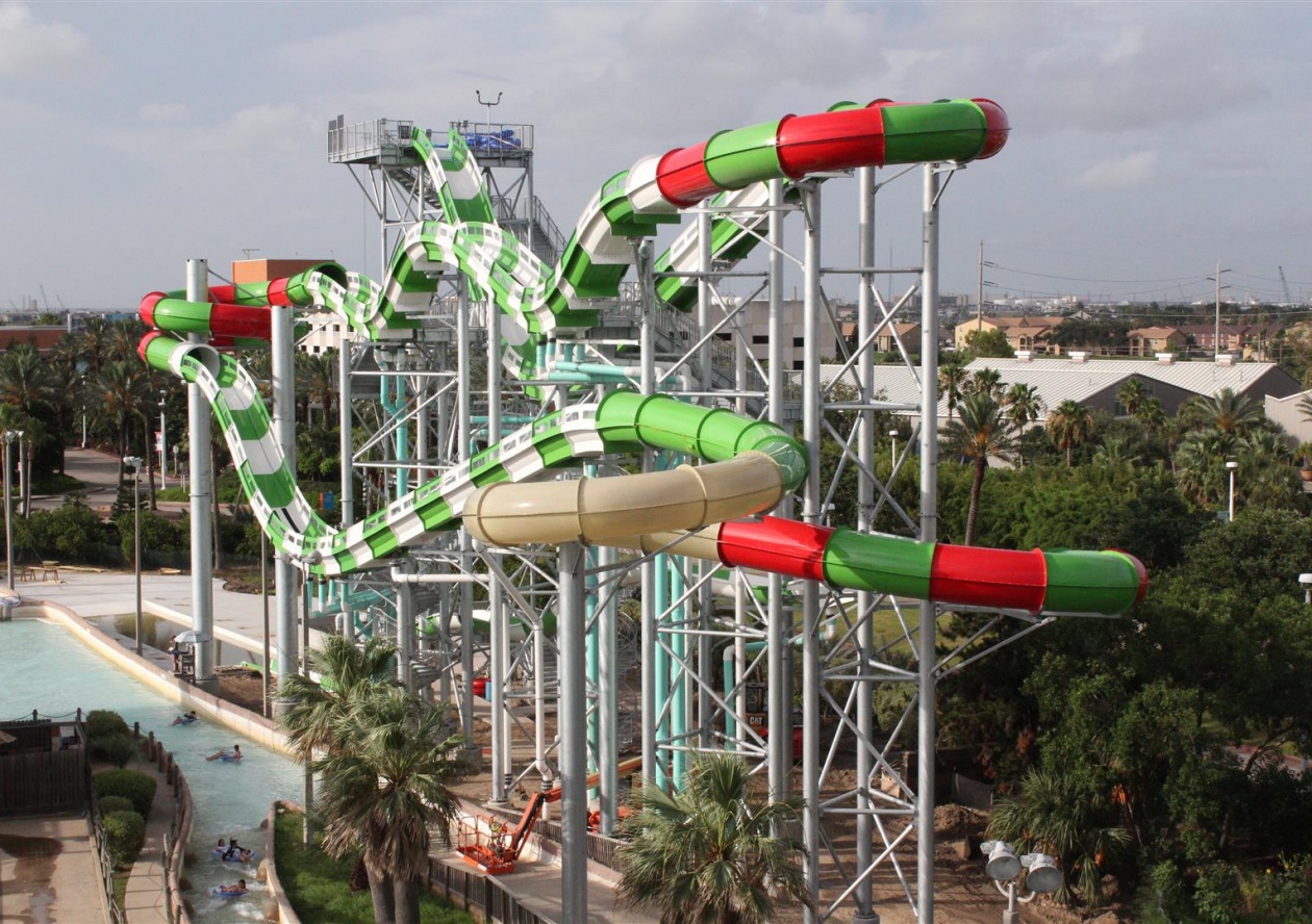 Master Blaster, Schlitterbahn Galveston, Texas, USA