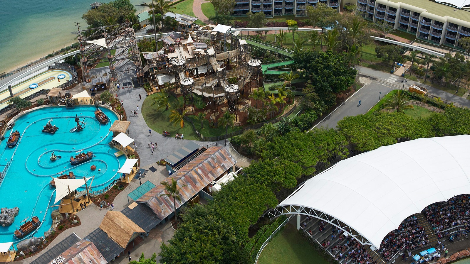 WhiteWater West at Adventure Trail Sea World Gold Coast Australia