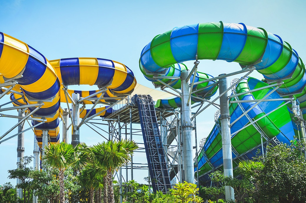 Family Raft Tower, Vana Nava Water Jungle, Hua Hin, Thailand