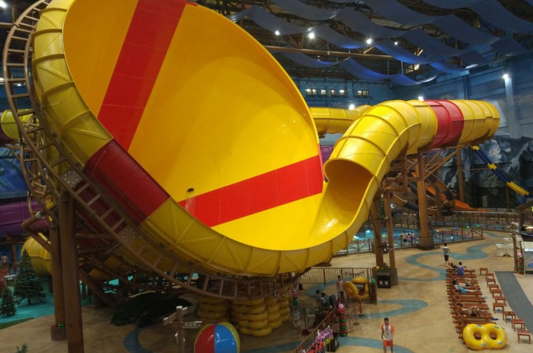 Abyss, Wanda Changbaishan Indoor Waterpark, Fusong County, China