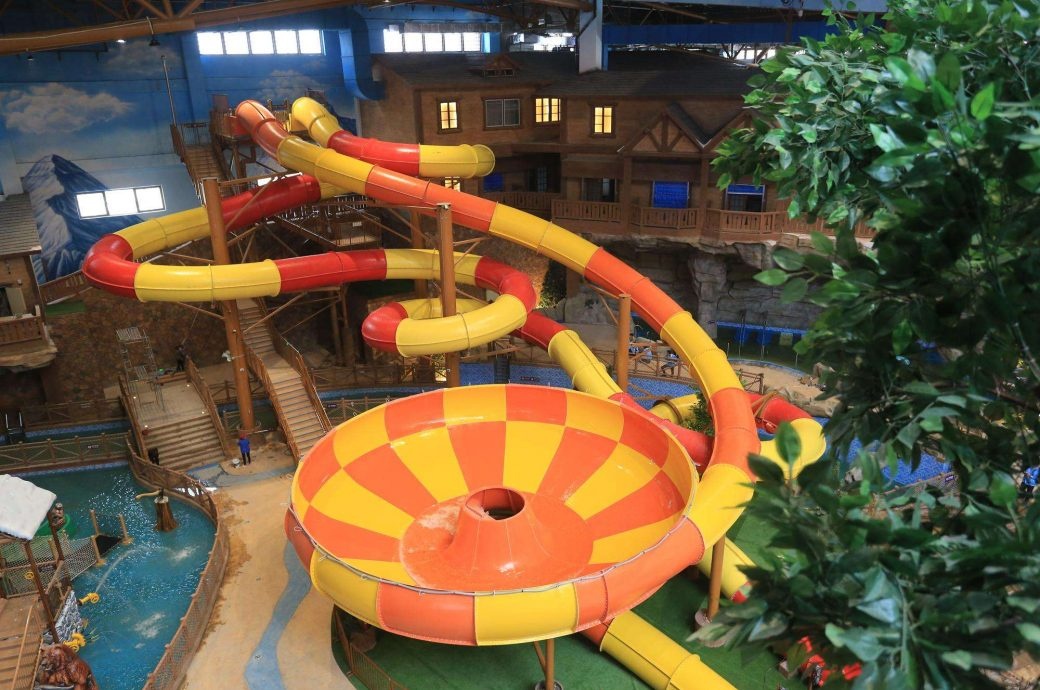 Super Bowl, Wanda Changbaishan Indoor Waterpark, Fusong County, China