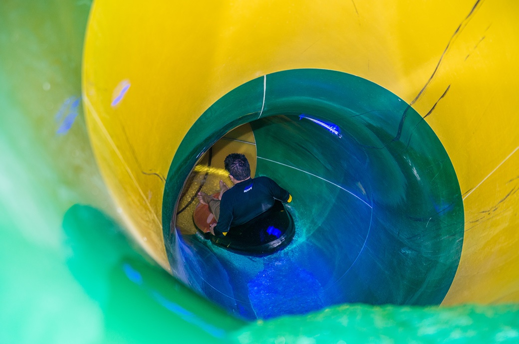 Slideboarding, Wet n' Wild, Las Vegas, USA