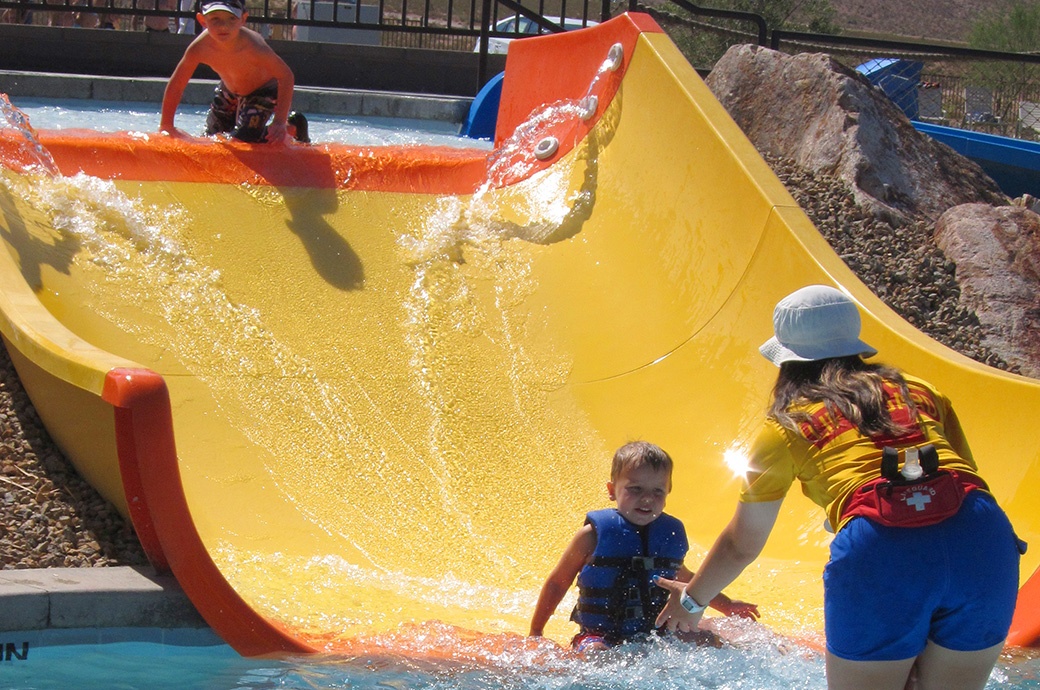 Mini Ramp Slide, Wet n' Wild, Las Vegas, USA