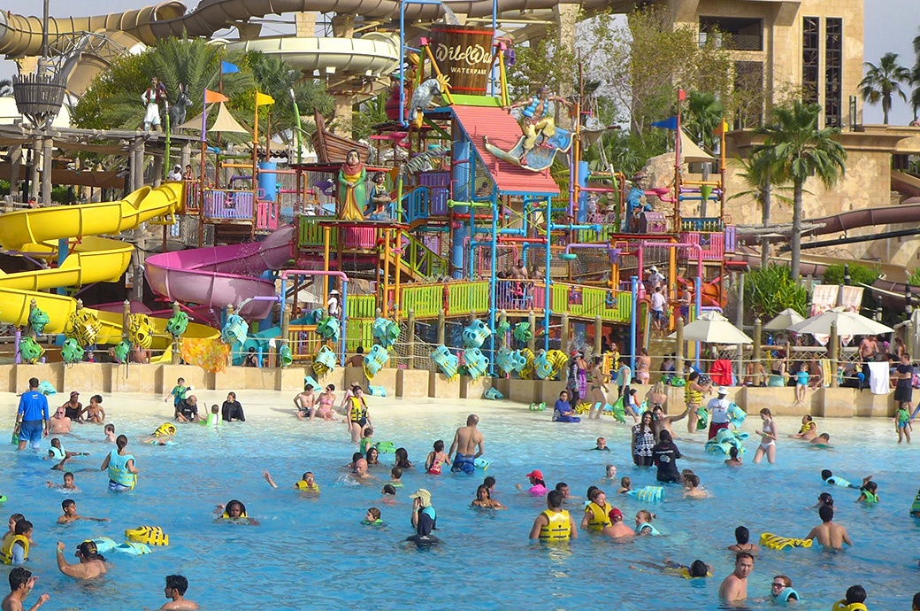 RainFortress, Wild Wadi Water Park, Dubai, United Arab Emirates