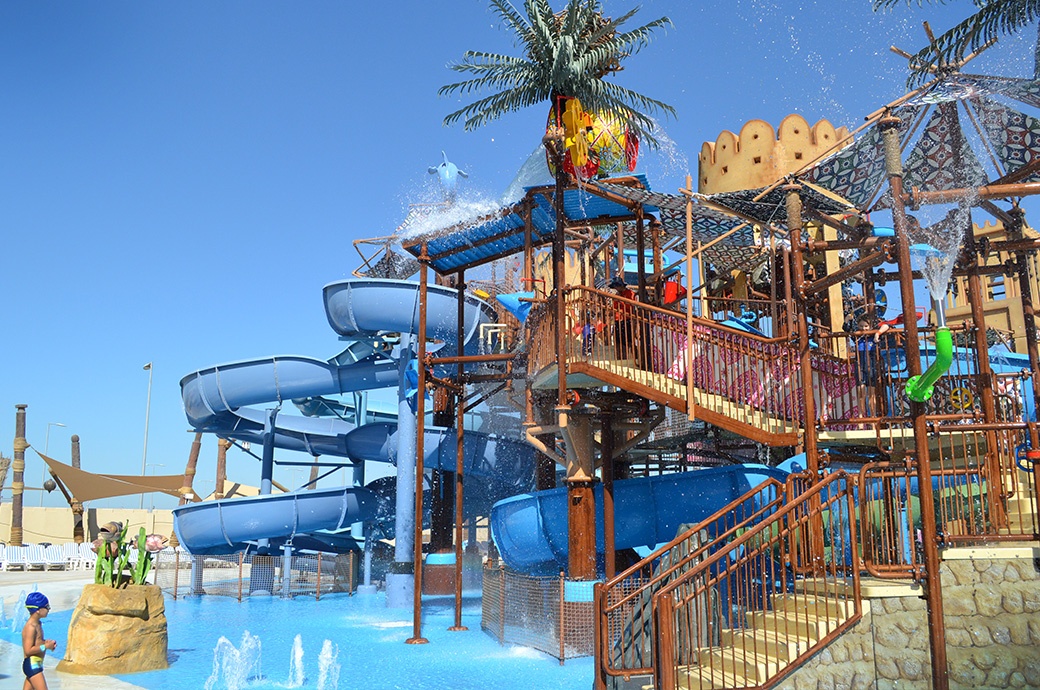 RainFortress, Yas Waterworld, Abu Dhabi, United Arab Emirates