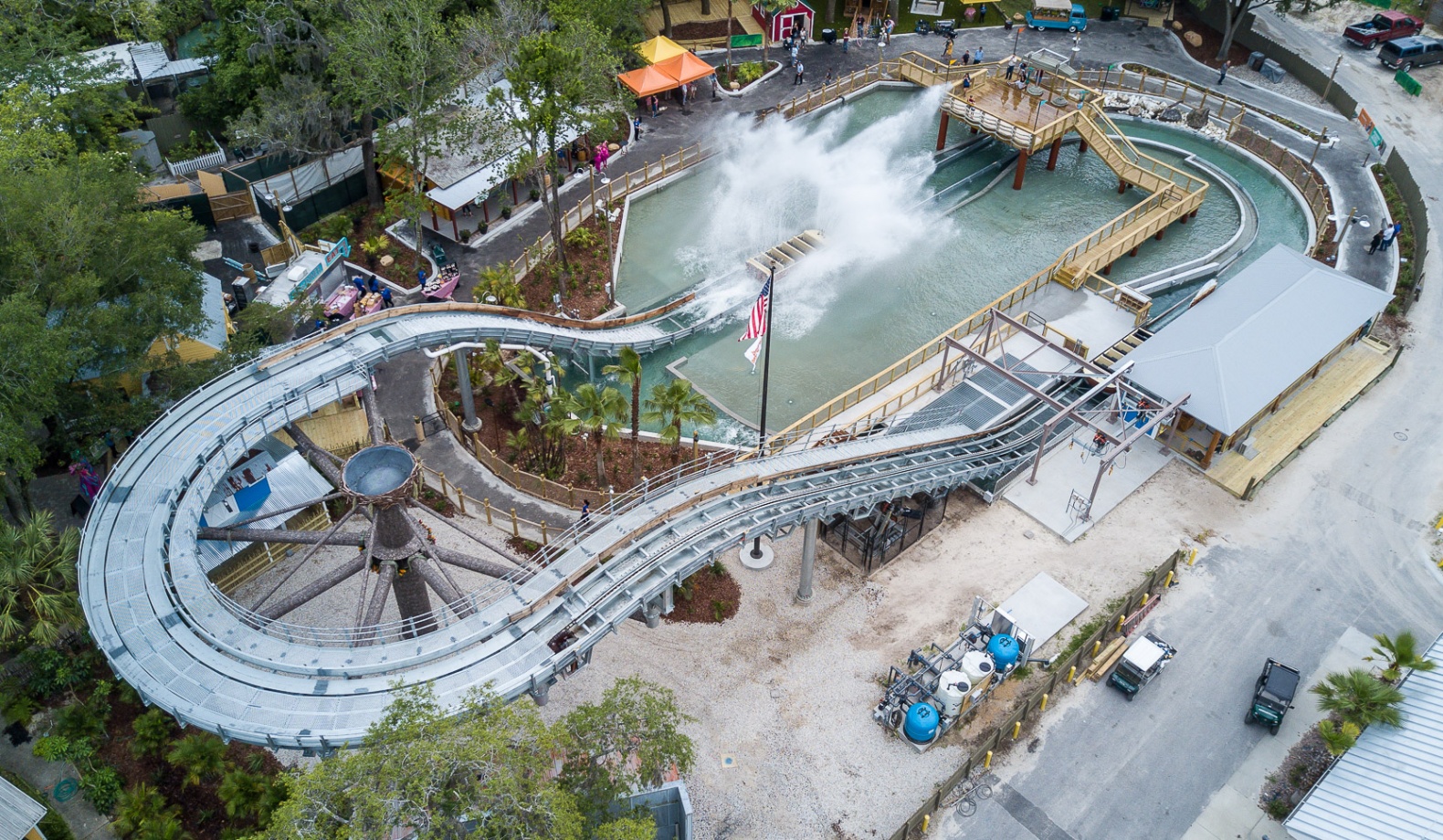 Shoot the Chute, ZooTampa, FL, USA