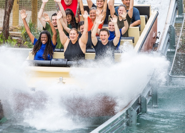 TAMPA FL - June 06 Roaring Springs Opening at ZooTampa in Tampa, FL.