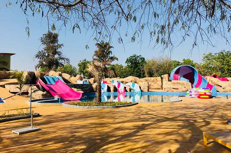 Kids' Slides, Shankus Water Park and Resort, Gujarat, India