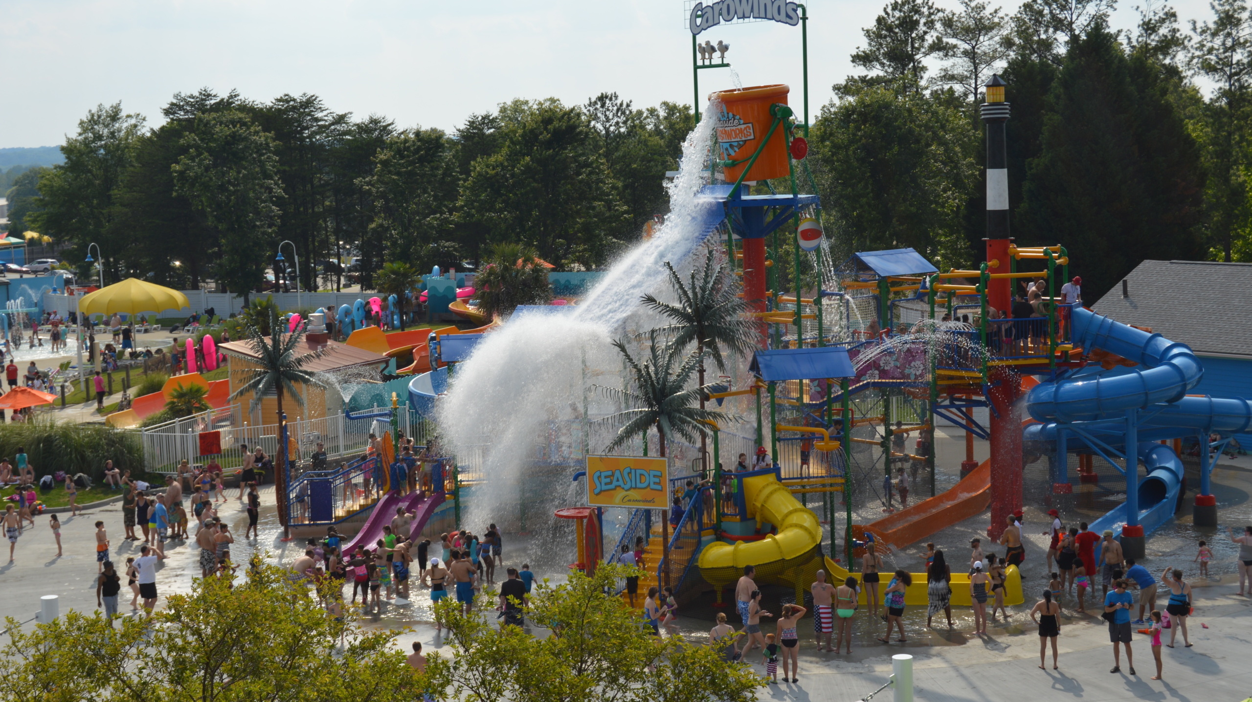 RainFortress, Carowinds Carolina Harbor, South Carolina, USA