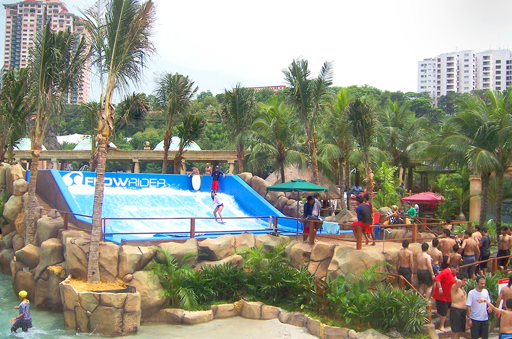 FlowRider Double, AquaSpray, Sunway Lagoon, Malaysia