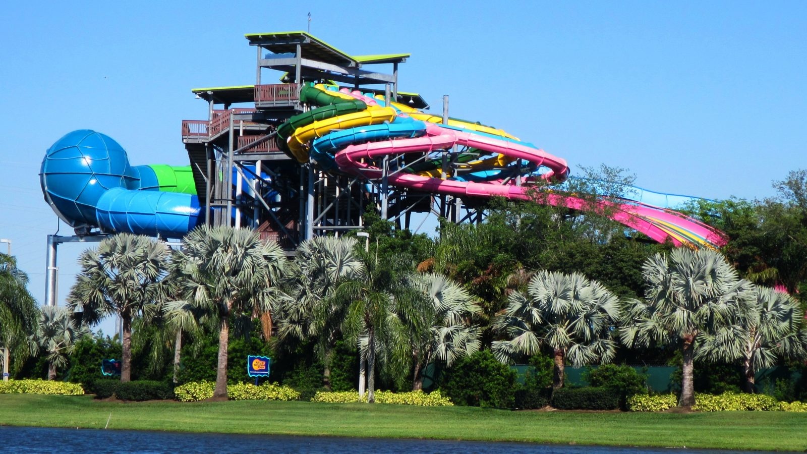 Slide Tower, Sea World Orlando, Orlando, USA