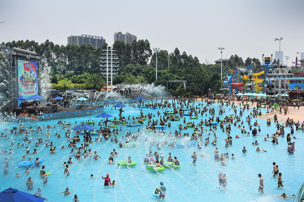 Dual Wave Pool, Chimelong Waterpark, Zhuhai, China