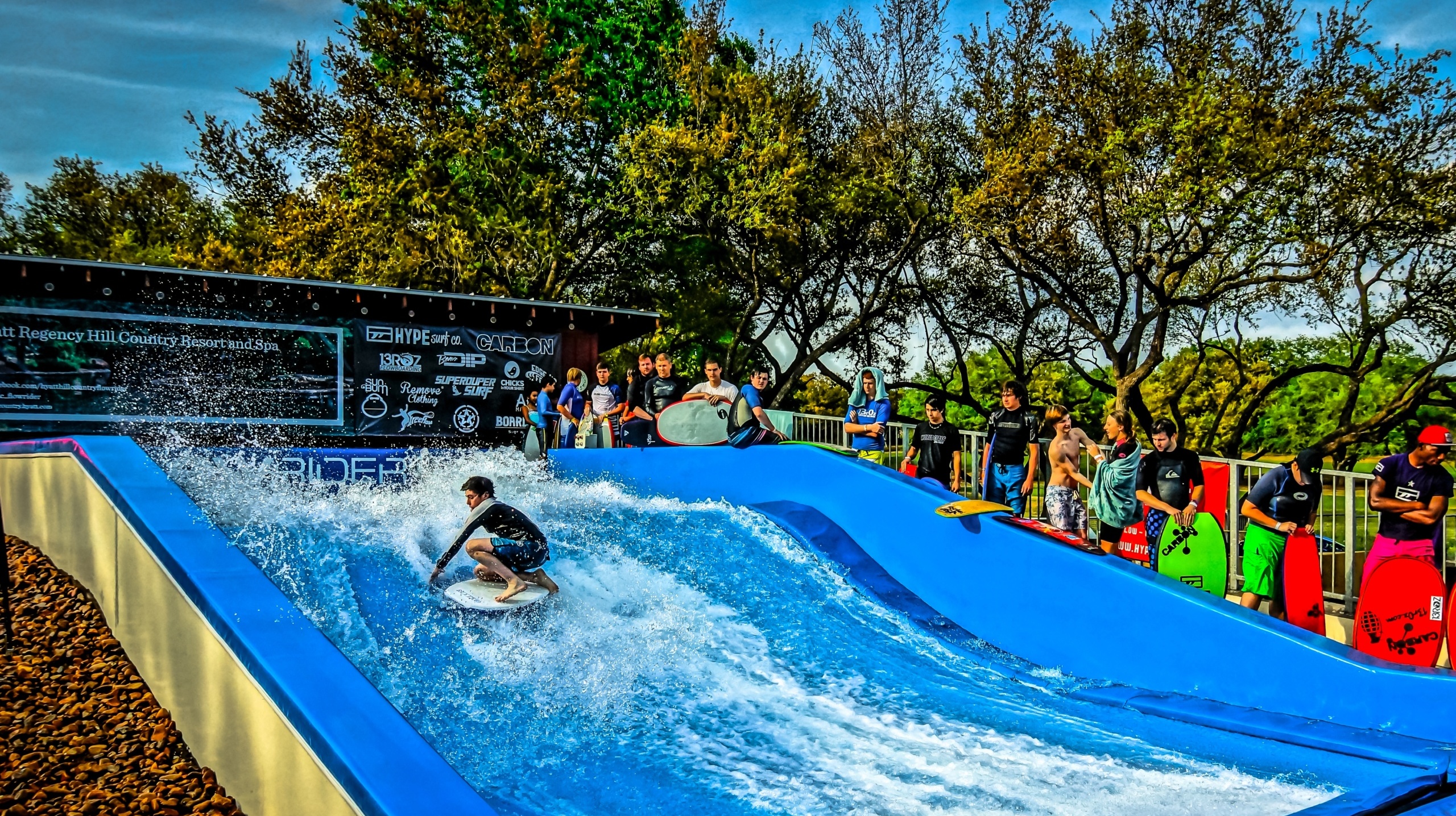 FlowRider Single, Hyatt Hill, San Antonio, USA