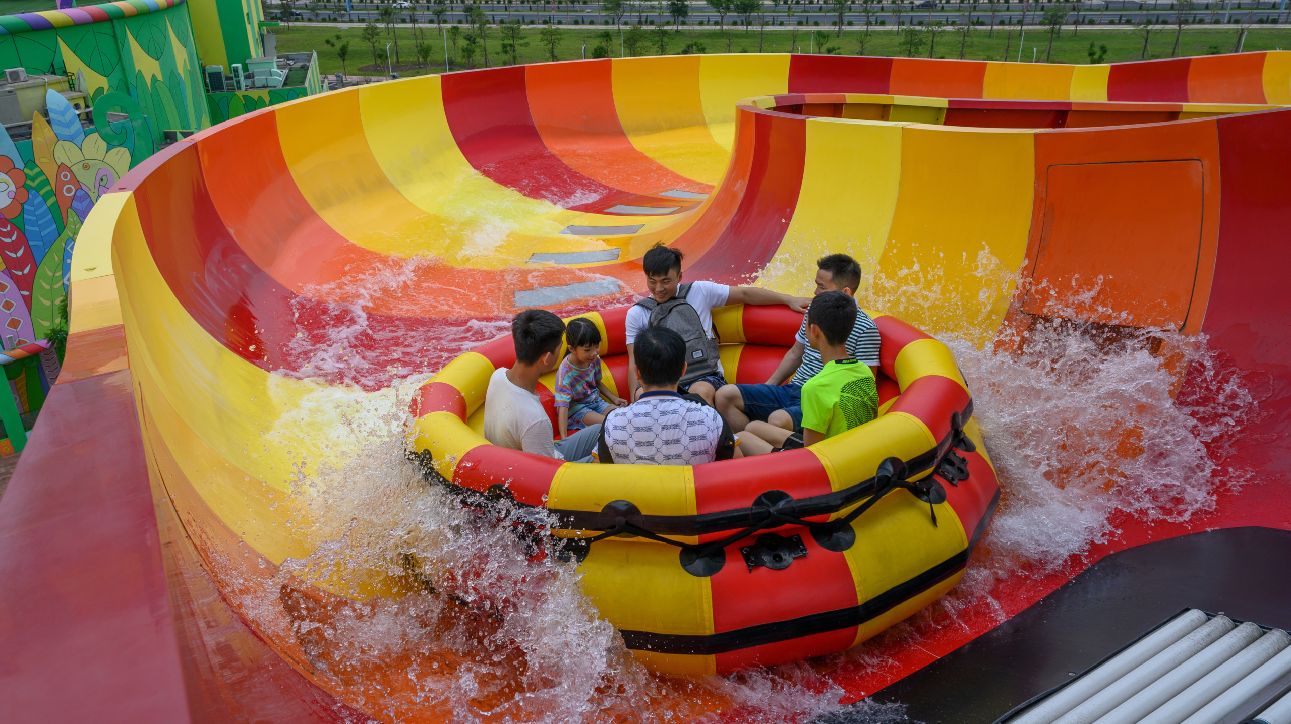 Spinning Rapids Ride, Sunac Water World & SunacLand Guangzhou, Guangzhou, China