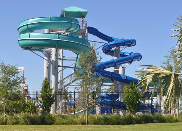 High Speed AquaTube Water Slide Manufacturer - Sailfish Splash Waterpark, FL, USA