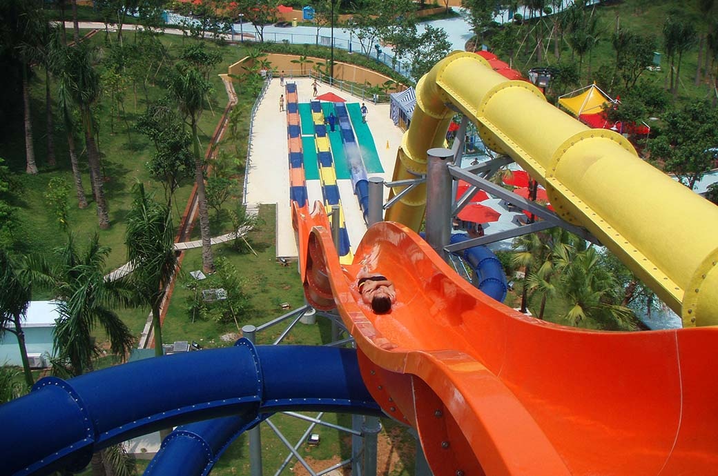 Speed Slide Water Slide Chimelong Waterpark, Guangzhou, China