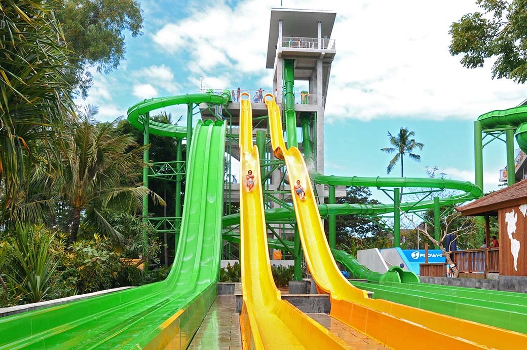 Speed Slide Water Slide Waterbom Bali, Kuta, Bali