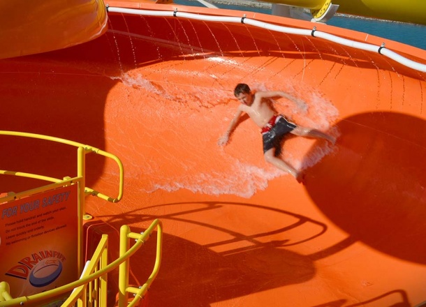 Champagne Bowl Water Slide for Cruise Ship Carnival Breeze