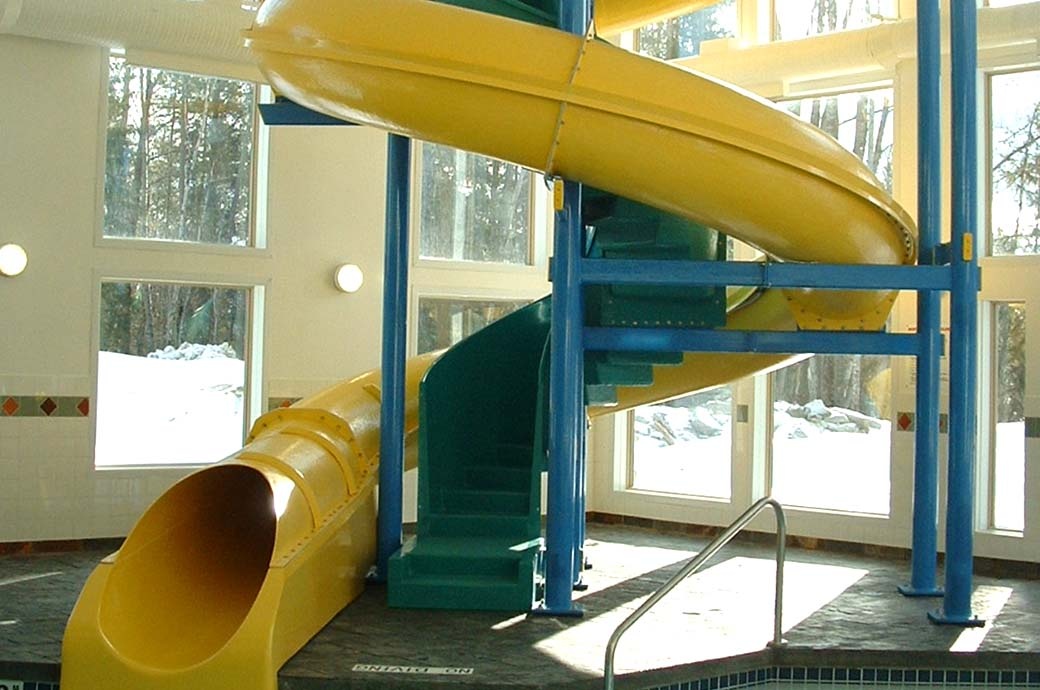 Cyclone Water Slide - Chesterfield Family Aquatic Center, MO, USA