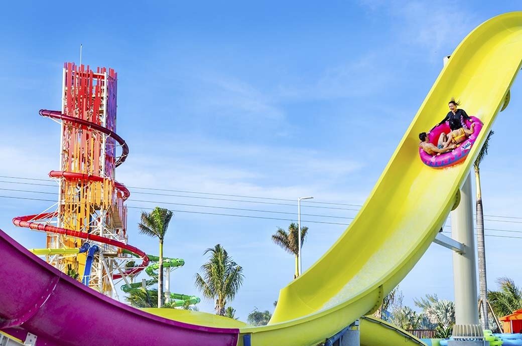 Boomerango Waterslide Thrill Tower, Perfect Day at CoCoCay Bahamas