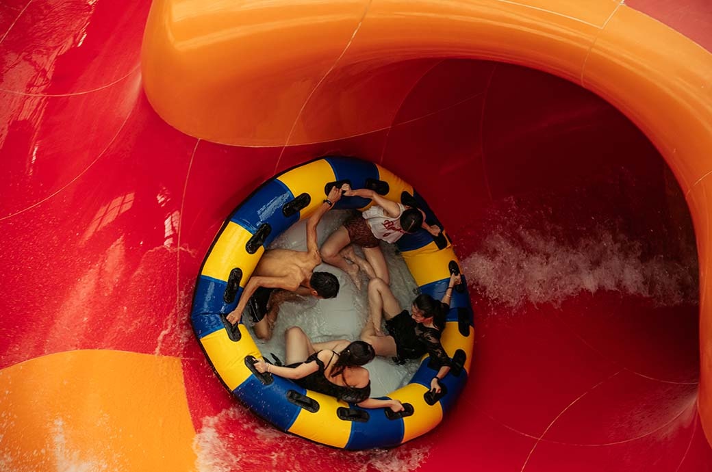 Galaxy Bowl Water Slide Sunac Land Waterpark, Guangzhou, China