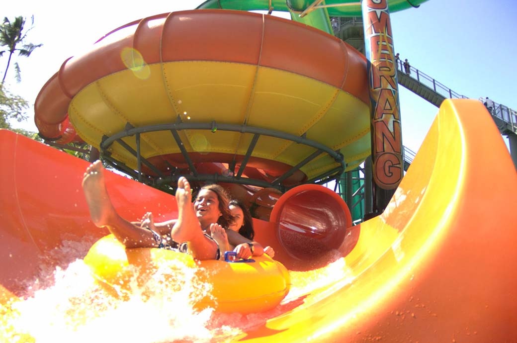 Super Bowl Water Slide - Waterbom Bali, Kuta, Bali