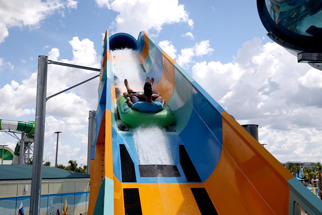 Blasterango Water Slide at Island H2O Live! Waterpark, Kissimmee, USA