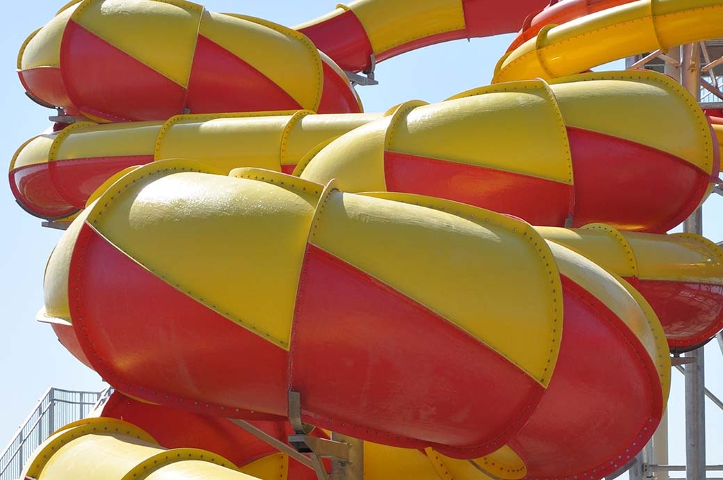 Constrictor Water Slide at Wet'n'Wild Water Park Phoenix, AZ, USA