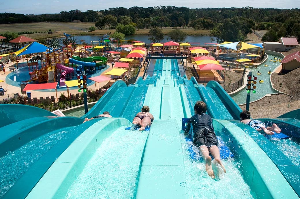 Mat Racer Water Slide - Adventure Park, Geelong, Australia