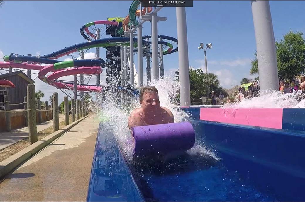 Head Rush Mat Ride, Schlitterbahn Galveston, TX, USA