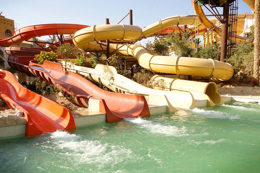 Big Water Slide AquaTube - Makadi Palace Waterpark, Egypt