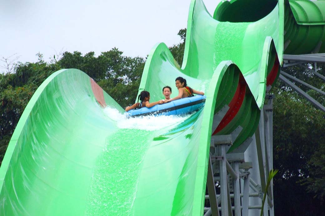 Family Raft Ride - Chimelong Waterpark, Guangzhou, China