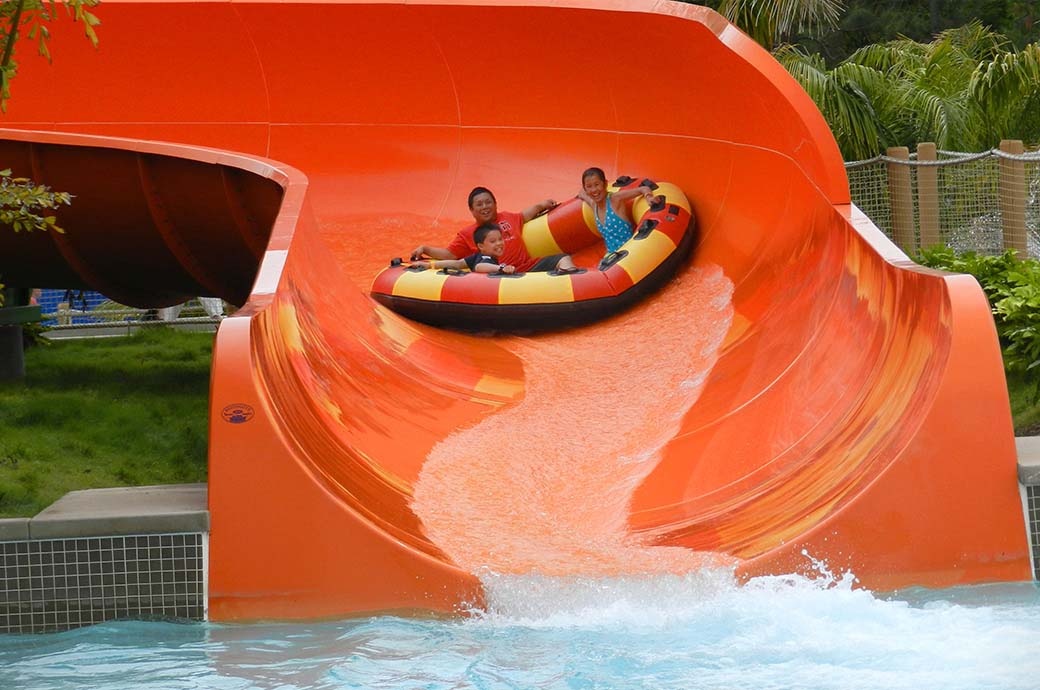 Family Raft Ride - Legoland, Malaysia
