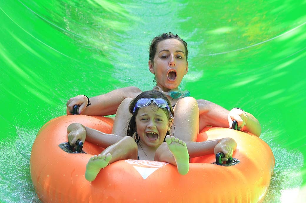 Mini Open Flume Slide - Waterbom Bali, Kuta, Bali