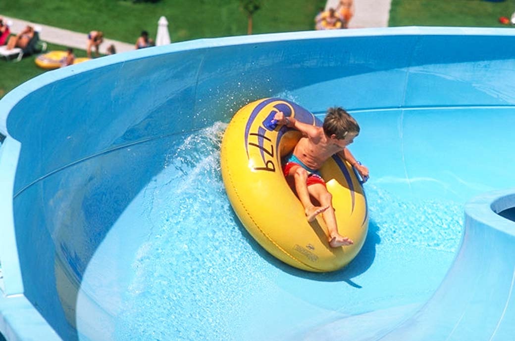 Mini Open Flume Kids Water Slide