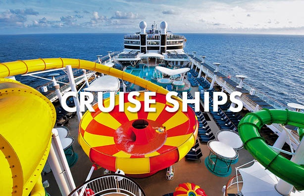 Water Slides Manufacturer for Cruise Ships