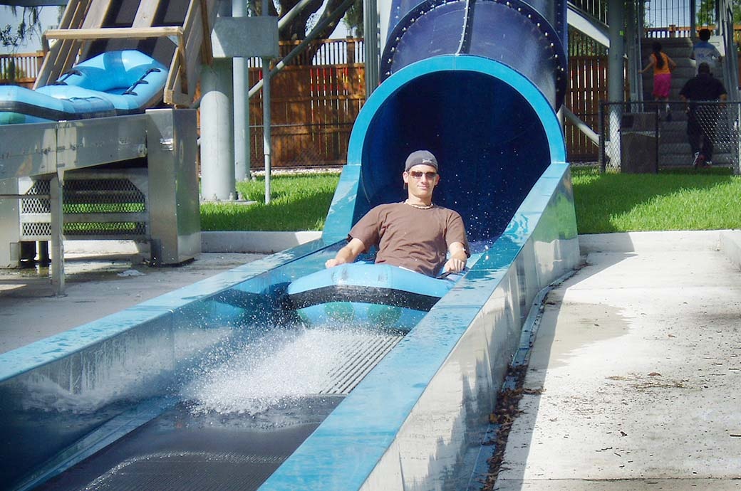 Having fun at the best Water Ride Water Coaster by WhiteWater West - Cypress Gardens, FL, USA