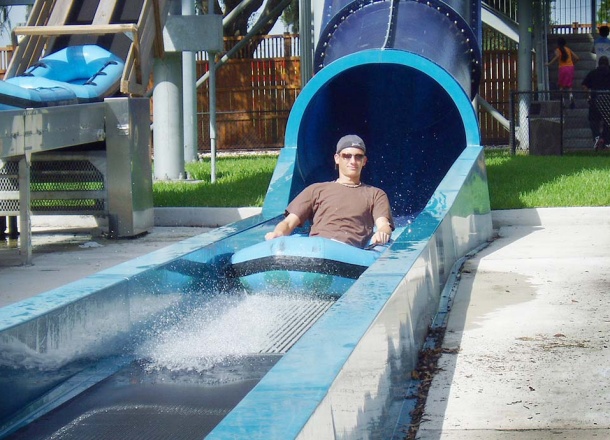 Having fun at the best Water Ride Water Coaster by WhiteWater West - Cypress Gardens, FL, USA