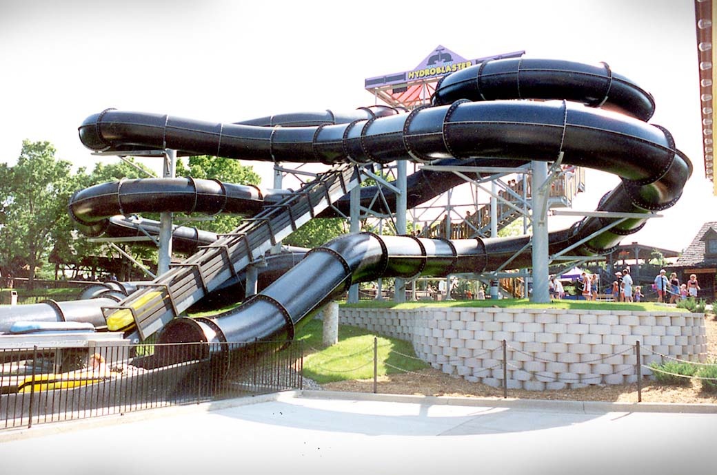 Water Coaster Water Ride Valleyfair Minneapolis, MN, USA