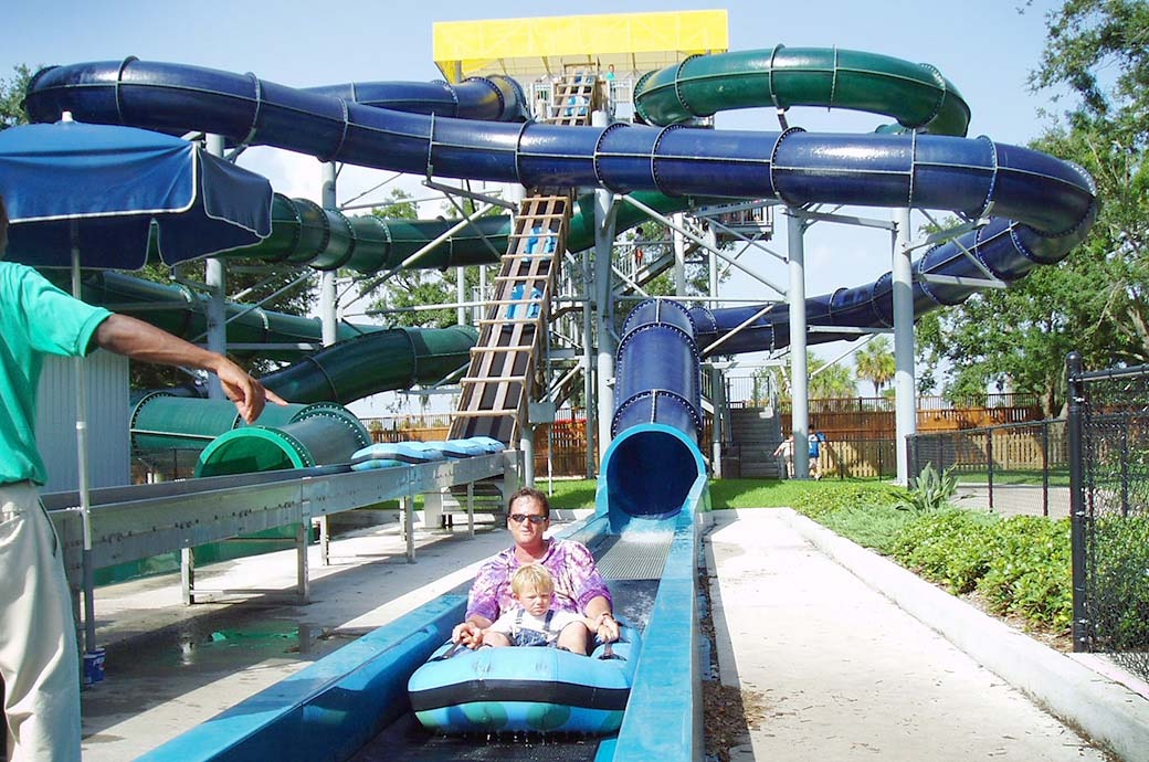 Water Coaster Water Ride Cypress Gardens, FL, USA