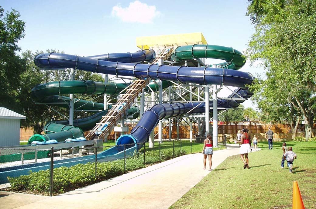 Water Coaster Water Ride - Cypress Gardens, FL, USA