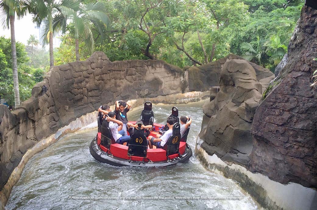 River Raft Ride - Ancol, Jakarta, Indonesia